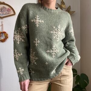 vintage wool winter sweater